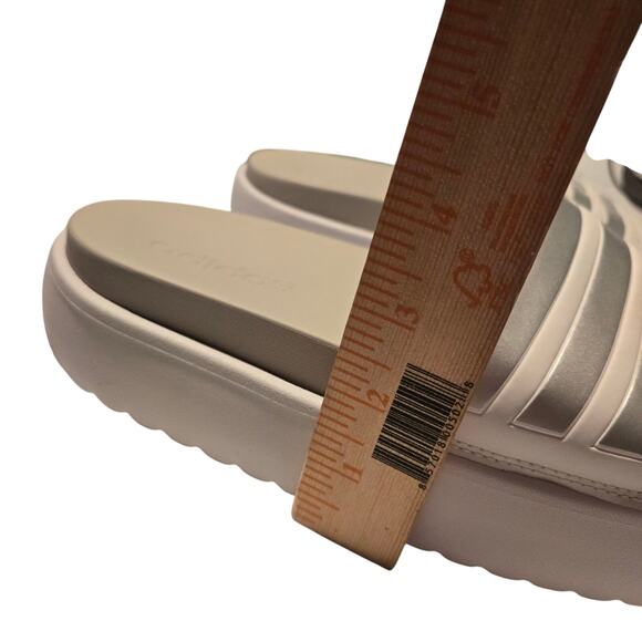 Adidas Adilette Platform Slides Women's Size 8 - Picture 7 of 8